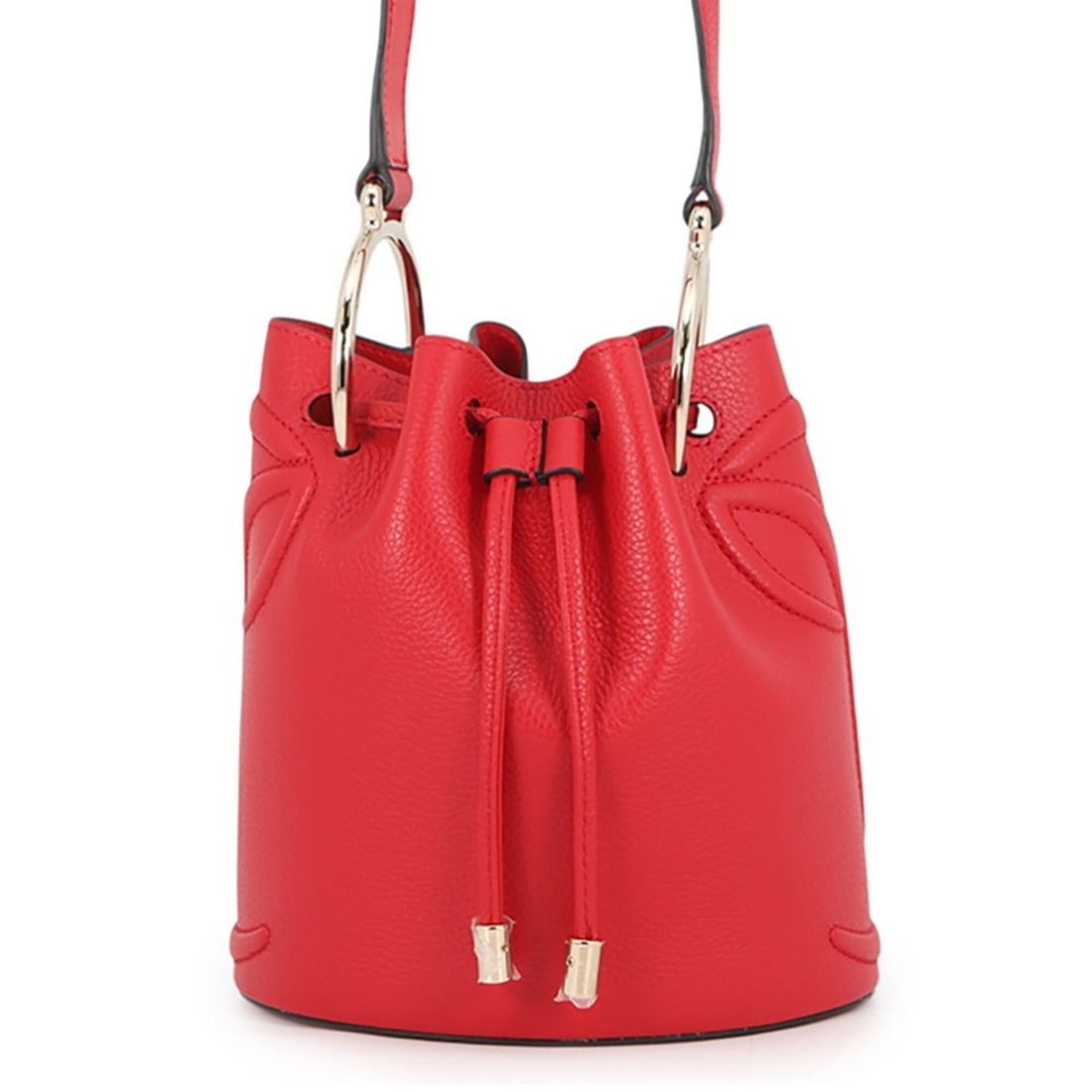 Christian Louboutin Shoulder Bag BY MY SIDE Bucket Leather 3235080R297 Handbag Women's (1 of 20)