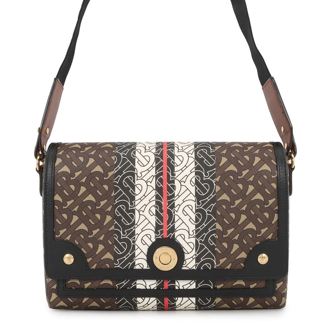 Burberry Shoulder Bag TB Monogram Stripe Leather 8031748 BURBERRY Handbag: --- Catalog ---Category: SizeWeight: 620g / 1.36lb.Size (HxWxD): 18.5cm x 25cm x 8cm / 7.28'' x 9.84'' x 3.14''Strap Length: 89cm - 118cm / 35.03'' - 46.45''Category: DesignType: Handbag, Shoulder bag