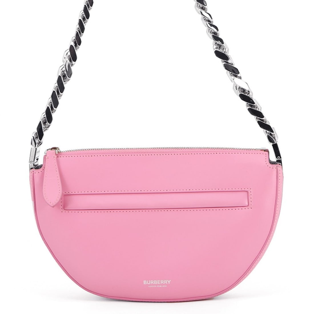 Burberry Chain Shoulder Bag Olympia Mini Leather 80430821 BURBERRY Handbag Women's: --- Catalog ---Category: SizeWeight: 460g / 1.01lb.Size (HxWxD): 14cm x 23cm x 4cm / 5.51'' x 9.05'' x 1.57''Category: DesignType: Handbag, Shoulder bagColor: PinkGender: WomenClosure: ZipperMaterial: