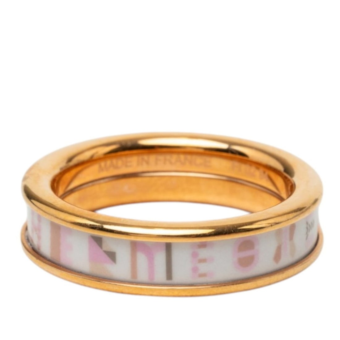 Hermes Bricol PM Ring, Size #T57, Gold Multicolor Plated, Women's.: --- Catalog ---Category: SizeJP Size: 15.5US Size: 7.5Category: DesignType: Band ringColor: Gold, Multi-colorGender: WomenMaterial: Gold platingCategory: GeneralBrand: Hermes--- Item List ---Section: 