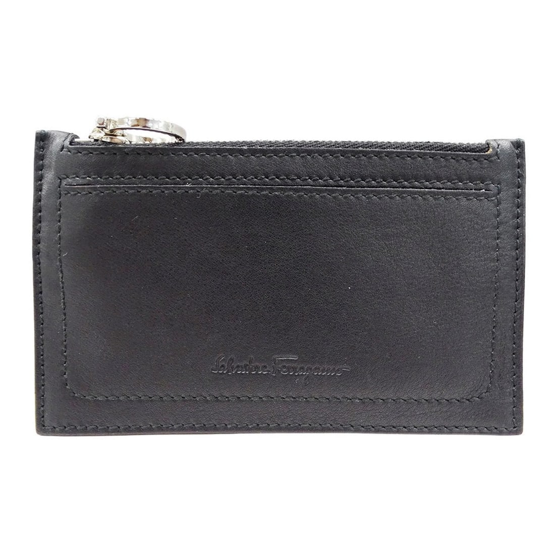 Salvatore Ferragamo Ferragamo wallet for women and men, brand name wallet/coin case, Gancini (1 of 12)