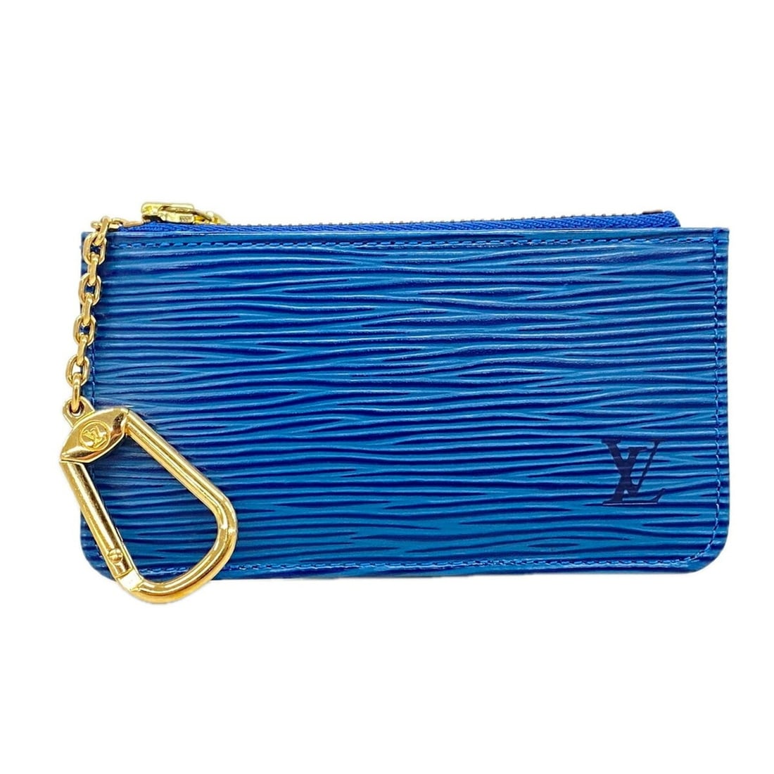 Louis Vuitton Epi Leather Pochette Clé M63805 Toledo Blue Women's Wallet/Coin Case: --- Catalog ---Category: SizeSize (HxWxD): 6.5cm x 12.5cm x 1cm / 2.55'' x 4.92'' x 0.39''Category: DesignType: Coin purse/coin caseColor: Toledo blueGender: WomenCategory: GeneralMPN: M63805Brand: Lo