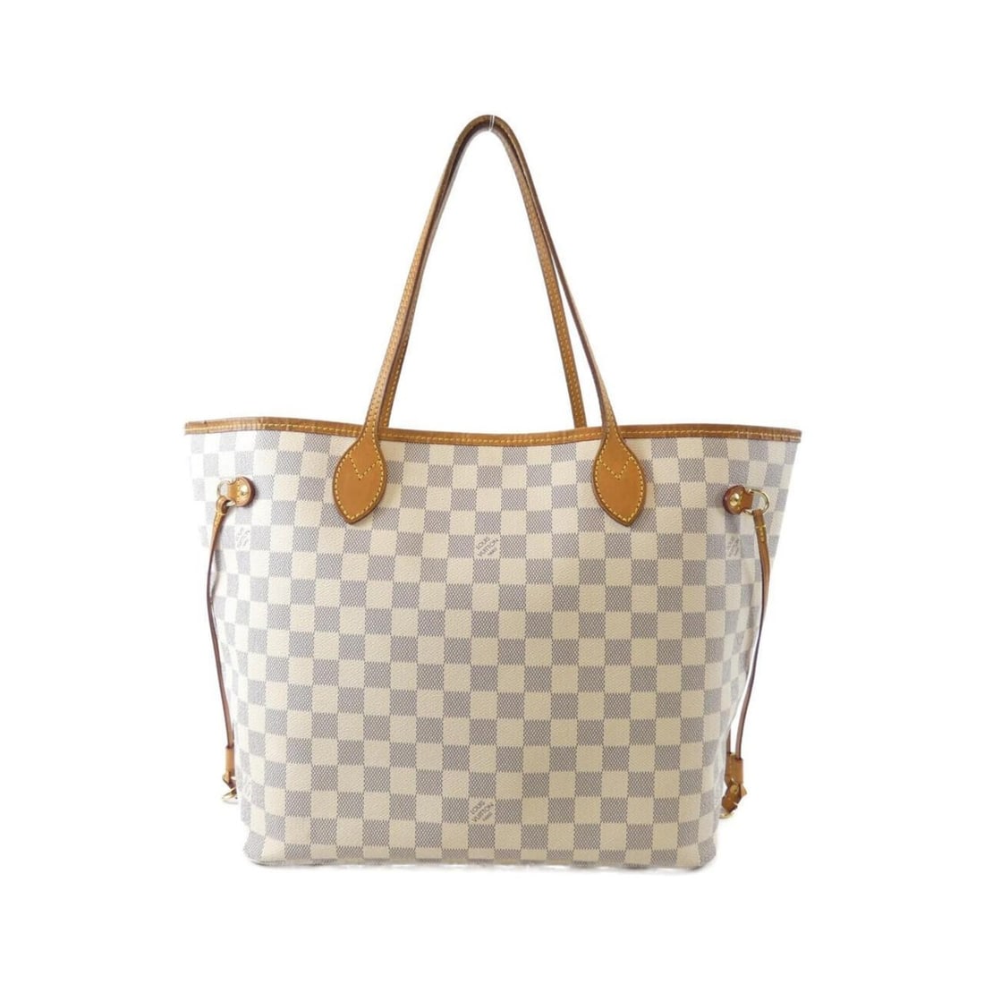 Louis Vuitton Damier Azur Neverfull MM N51107 Handbag: --- Catalog ---Category: SizeSize (HxWxD): 29cm x 46cm x 15cm / 11.41'' x 18.11'' x 5.9''Category: DesignType: HandbagColor: AzurGender: WomenMaterial: Coated canvas Hardware Color: GoldCategory: