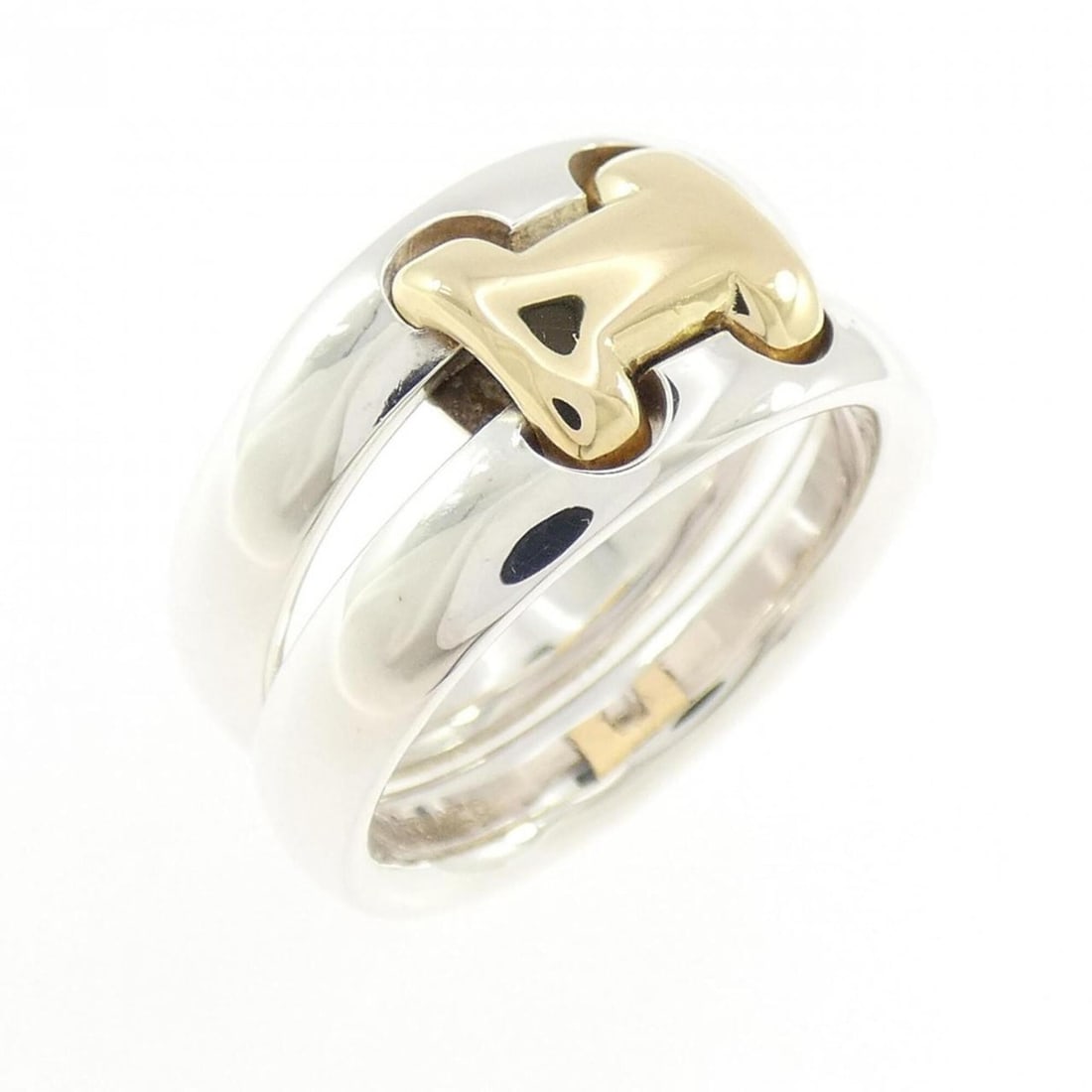 Hermes Hermès Olympe Ring: --- Catalog ---Category: SizeUS Size: 6.5Brand Size: 52Category: DesignType: Band ringGender: WomenCategory: GeneralBrand: Hermes--- Item List ---Section: ConditionRanking: Rank A Used - A few traces