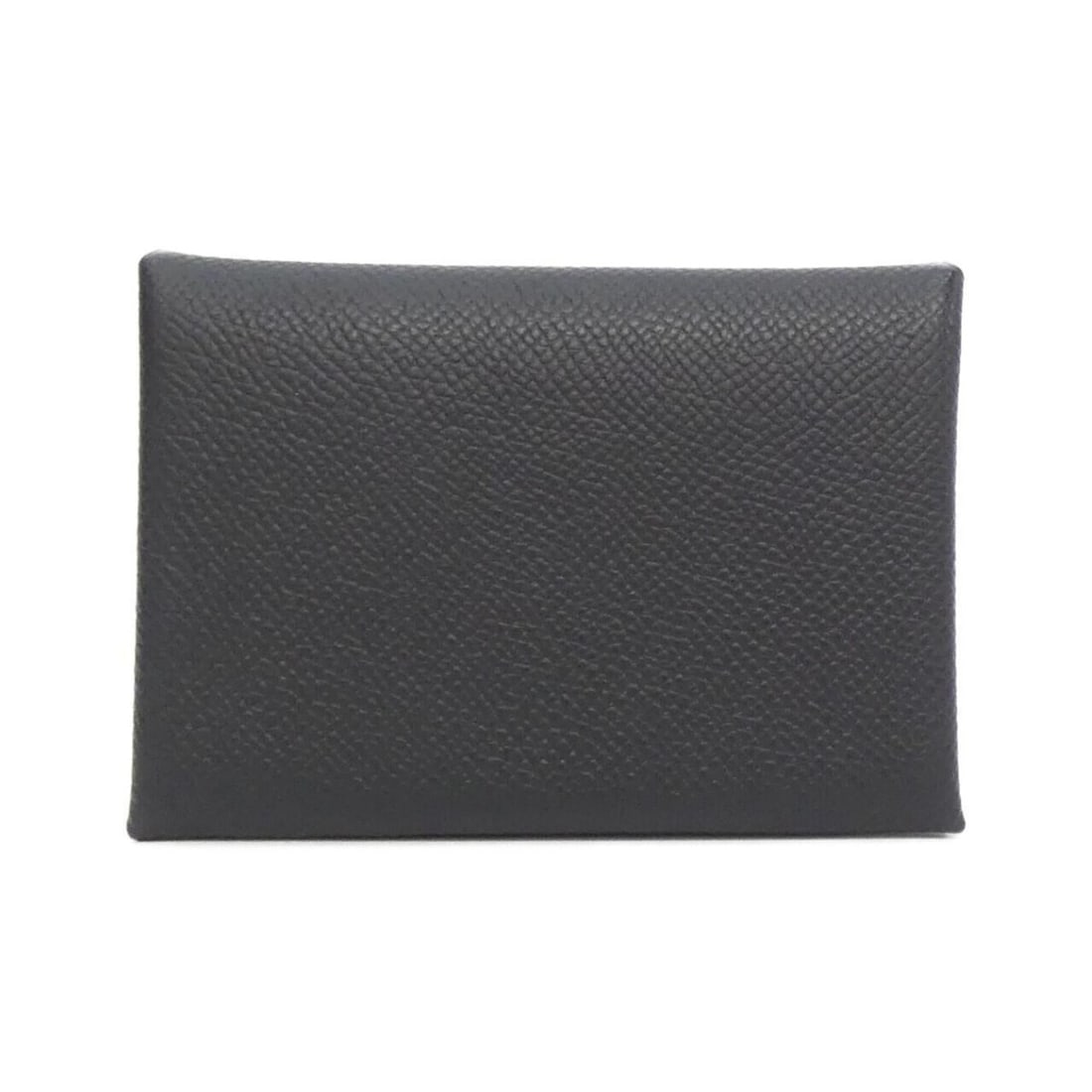 Hermes Calvi Duo 083035CK Wallet/Coin Case: --- Catalog ---Category: SizeSize (HxWxD): 7cm x 11cm x 1.5cm / 2.75'' x 4.33'' x 0.59''Category: DesignType: Coin purse/coin caseColor: BlackGender: Men,WomenMaterial: Epsom leather Category: