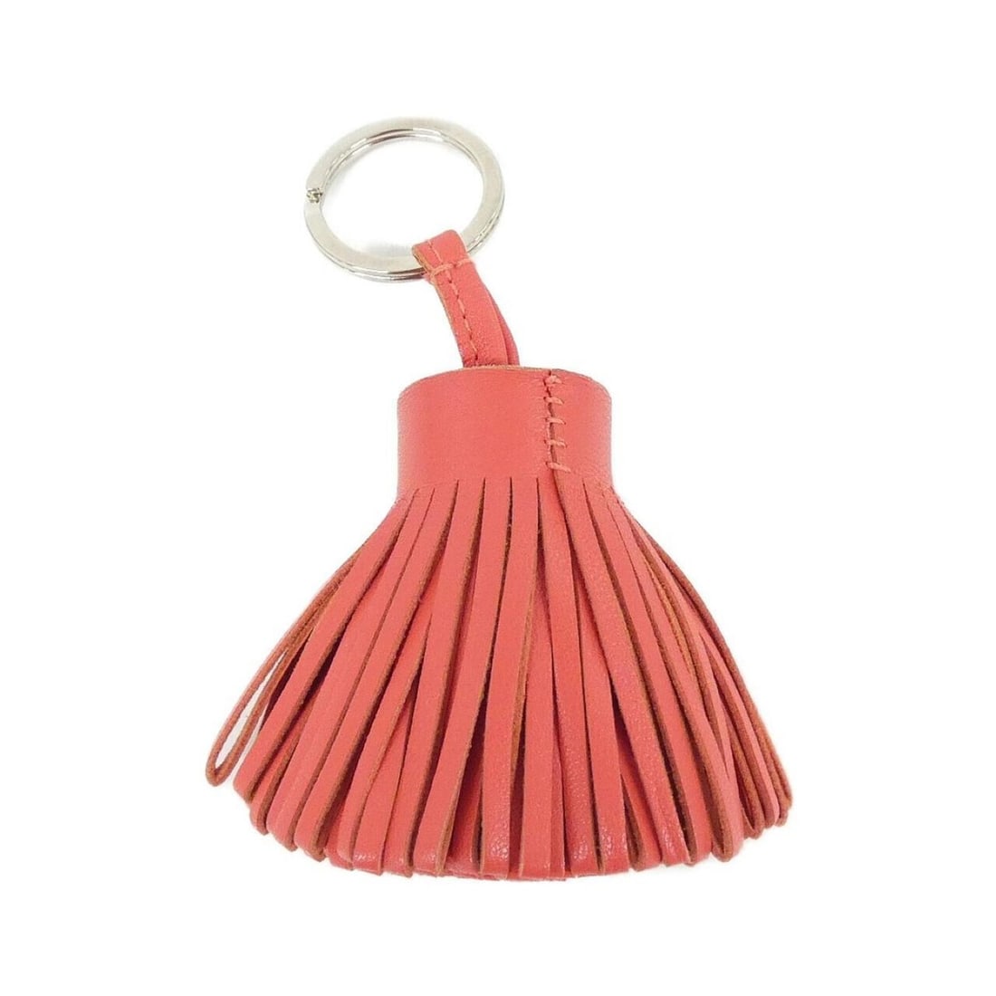 Hermes Carmen 077894CJ Keyring: --- Catalog ---Category: DesignType: KeyringColor: Rose jaipurGender: Women,MenMaterial: Agneau MiloCategory: GeneralMPN: 077894CJBrand: Hermes--- Item List ---Section: ConditionRanking: Rank A Used