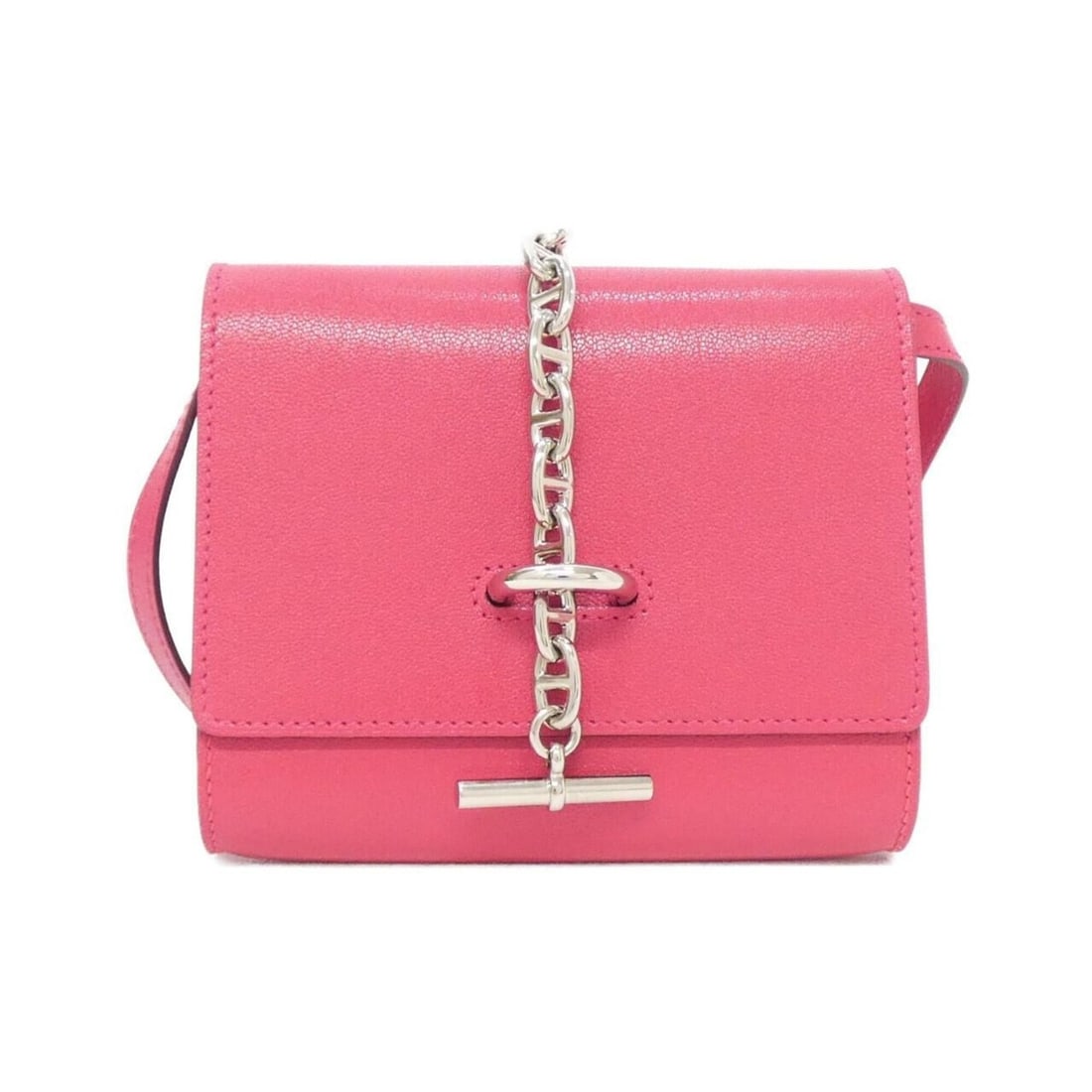 Hermes Hermès Chaine d'Ancre To Go 084664CK Shoulder Wallet: --- Catalog ---Category: SizeSize (HxWxD): 11cm x 13cm x 2.5cm / 4.33'' x 5.11'' x 0.98''Category: DesignType: Chain/Shoulder walletColor: PinkGender: WomenCategory: GeneralMPN: 084664CKBrand: