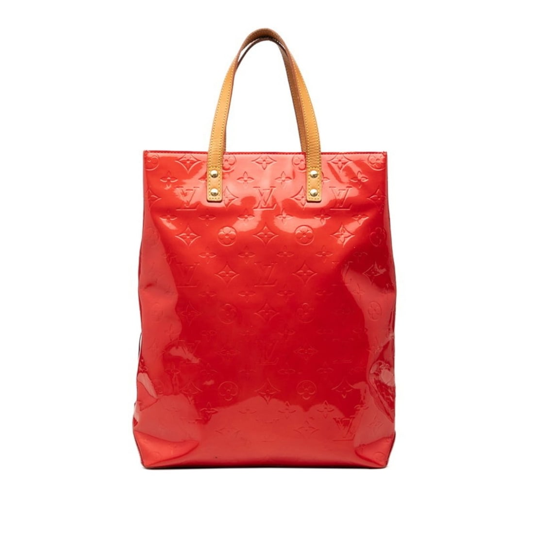Louis Vuitton Monogram Vernis Lead MM Tote Bag M91086 Rouge Patent Leather Women's LOUIS VUITTON: --- Catalog ---Category: SizeHandle Drop: 13.00cm / 5.12''Size (HxWxD): 33cm x 26cm x 11.5cm / 12.99'' x 10.23'' x 4.52''Category: DesignType: Tote bagColor: RougeGender: WomenClosure: OpenMaterial: P