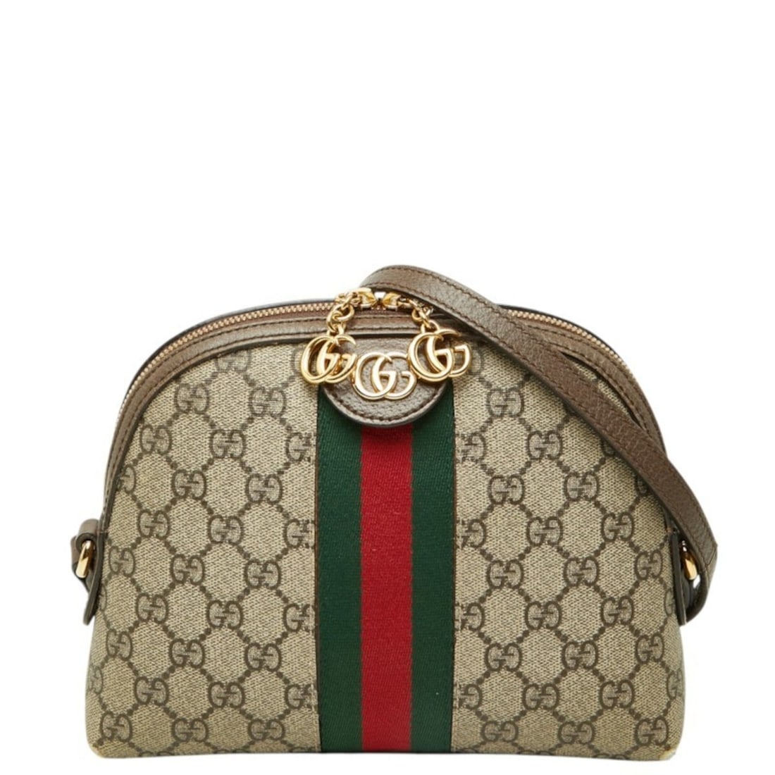 Gucci Ophidia GG Supreme Sherry Line Crossbody Shoulder Bag 499621 Beige Brown Leather Women's GUCCI: --- Catalog ---Category: SizeStrap Drop: 50cm / 19.68''Size (HxWxD): 18cm x 23cm x 7.5cm / 7.08'' x 9.05'' x 2.95''Category: DesignType: Shoulder bagColor: Beige brownGender: WomenClosure:
