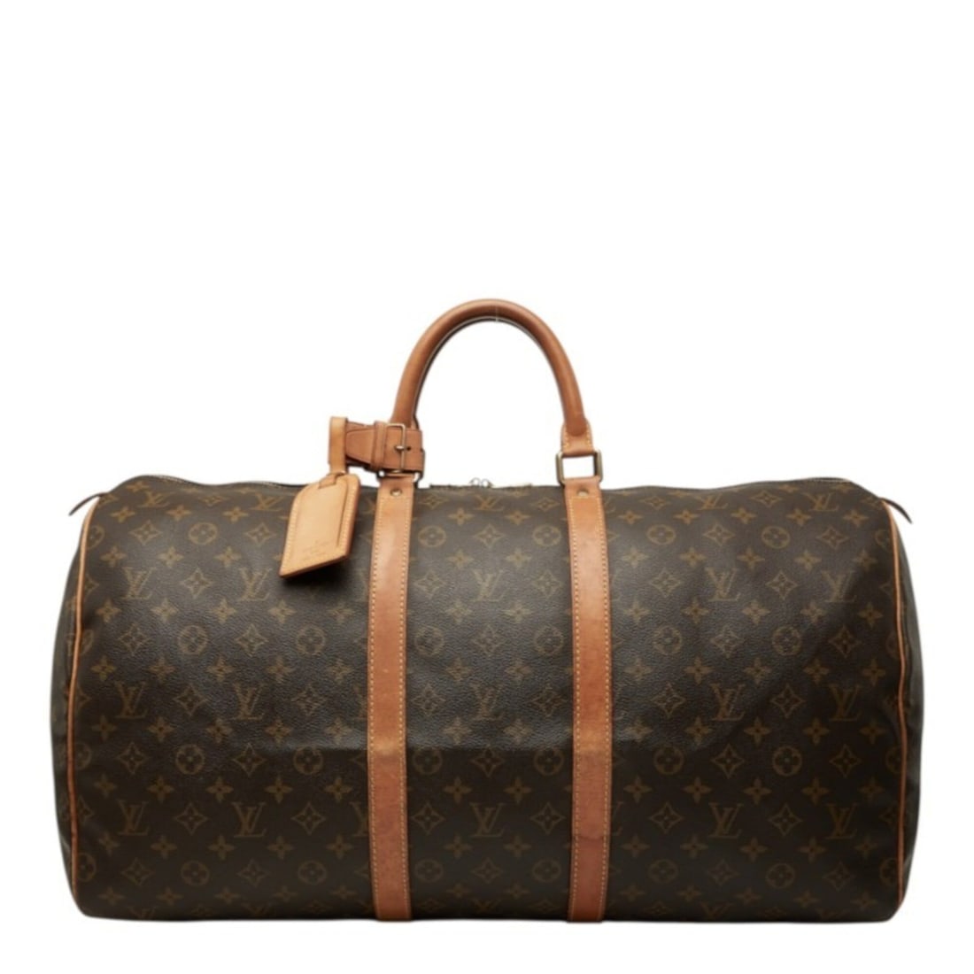 Louis Vuitton Monogram Keepall 55 Boston Bag Travel M41424 Brown Leather Women's LOUIS VUITTON: --- Catalog ---Category: SizeHandle Drop: 10.00cm / 3.94''Size (HxWxD): 30cm x 56cm x 25cm / 11.81'' x 22.04'' x 9.84''Category: DesignType: Boston bagColor: BrownGender: WomenClosure: ZipperMaterial: