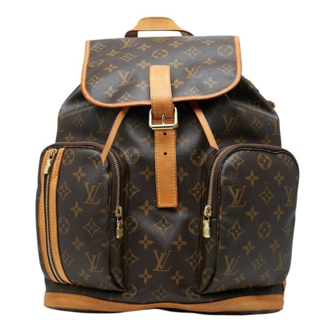 Louis Vuitton Monogram Sac à Dos Bosphore Backpack M40107 Brown Leather Women's LOUIS VUITTON (1 of 11)