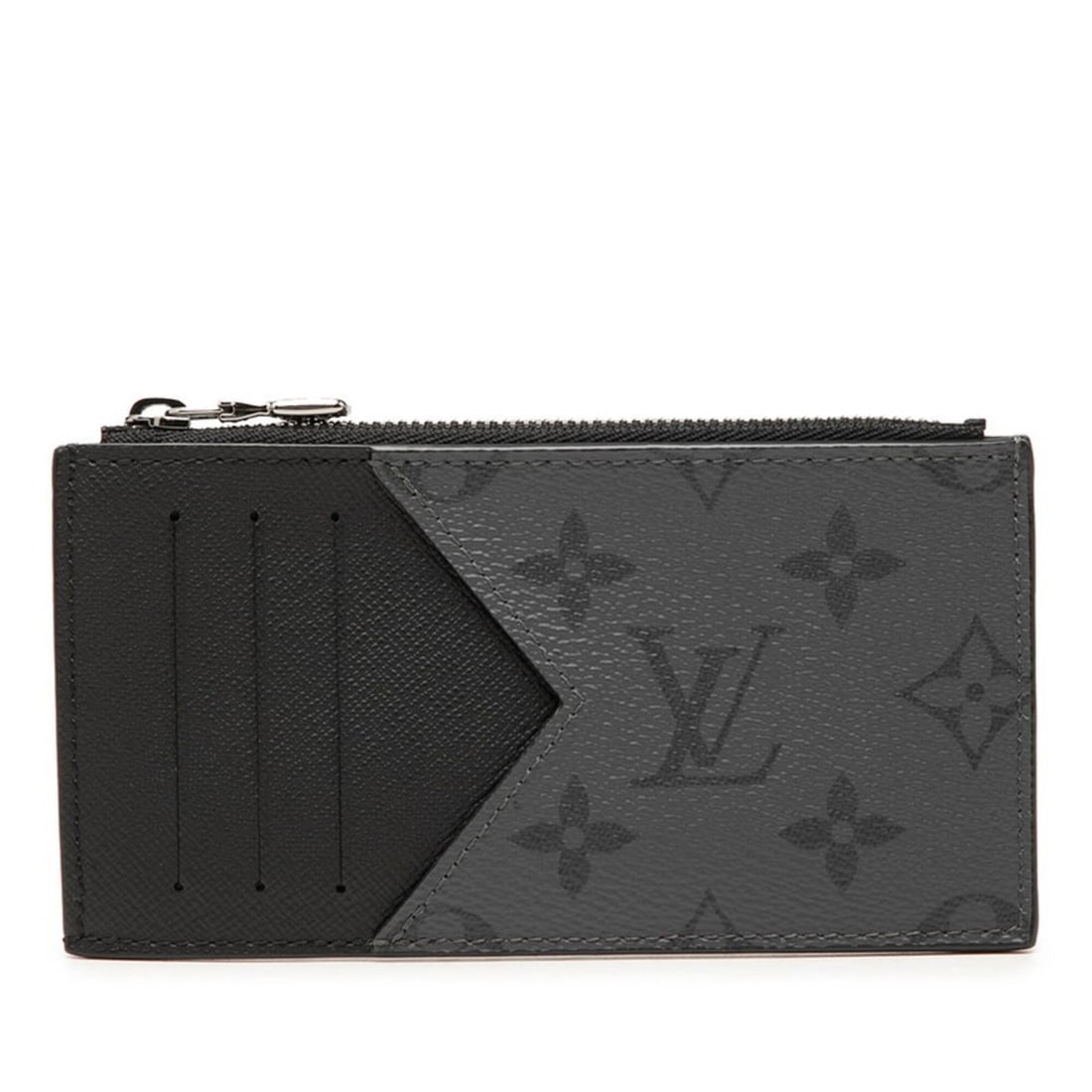 Louis Vuitton Monogram Eclipse Reverse Coin Card Holder Wallet/Coin Case Business Holder/Card (1 of 11)
