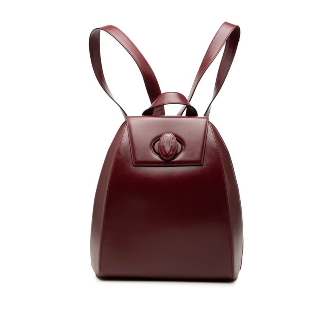 Cartier Must Line Backpack, Daypack, Bordeaux Leather, Women's. (1 of 12)