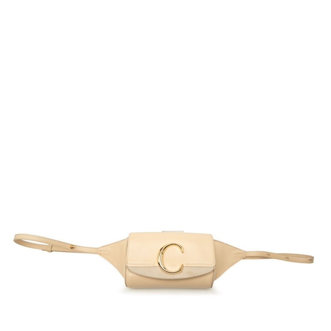 Chloé Chloe C Body Bag Waist Shoulder Beige Leather Women's: --- Catalog ---Category: SizeSize (HxWxD): 12cm x 18.5cm x 4cm / 4.72'' x 7.28'' x 1.57''Category: DesignType: Shoulder bag, Sling bagColor: BeigeGender: WomenMaterial: Leather Category: GeneralBrand: