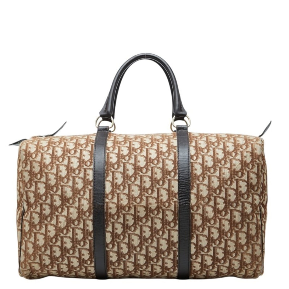 Christian Dior Dior Trotter Handbag Boston Bag Beige Brown Canvas Leather Women's: --- Catalog ---Category: SizeSize (HxWxD): 22.5cm x 40.5cm x 18cm / 8.85'' x 15.94'' x 7.08''Category: DesignType: Boston bag, HandbagColor: Beige, BrownGender: WomenMaterial: Canvas , Leather Categor