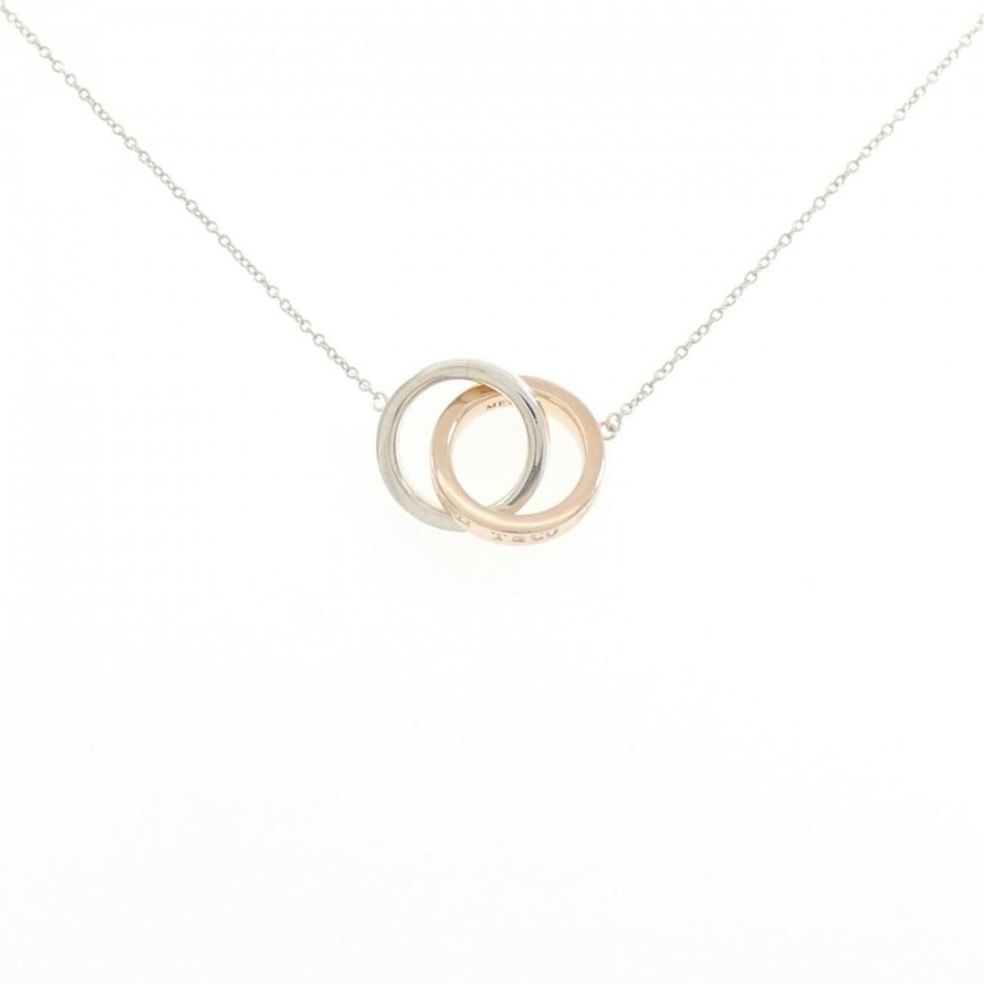 Tiffany & Co. 1837 Interlocking Circle Necklace: --- Catalog ---Category: SizePendant Size: 14.3mm / 0.56''Neck Circumference: 40 cm / 15.74''Category: DesignGender: WomenMaterial: Silver 925Necklace Type: NecklaceCategory: GeneralBrand: Tiffany---