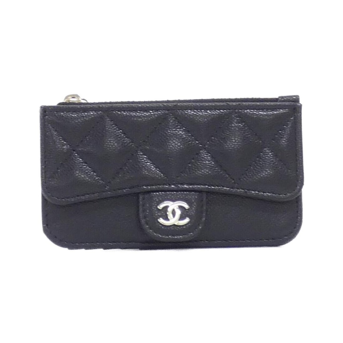 Chanel Timeless Classic Line AP2570 Business Card Holder/Card Case: --- Catalog ---Category: DesignType: Card caseColor: BlackGender: Men,WomenMaterial: Grained Calfskin Category: GeneralMPN: AP2570Brand: ChanelCategory: Physical PropertiesSize (HxWxD): 8cm x 13cm x