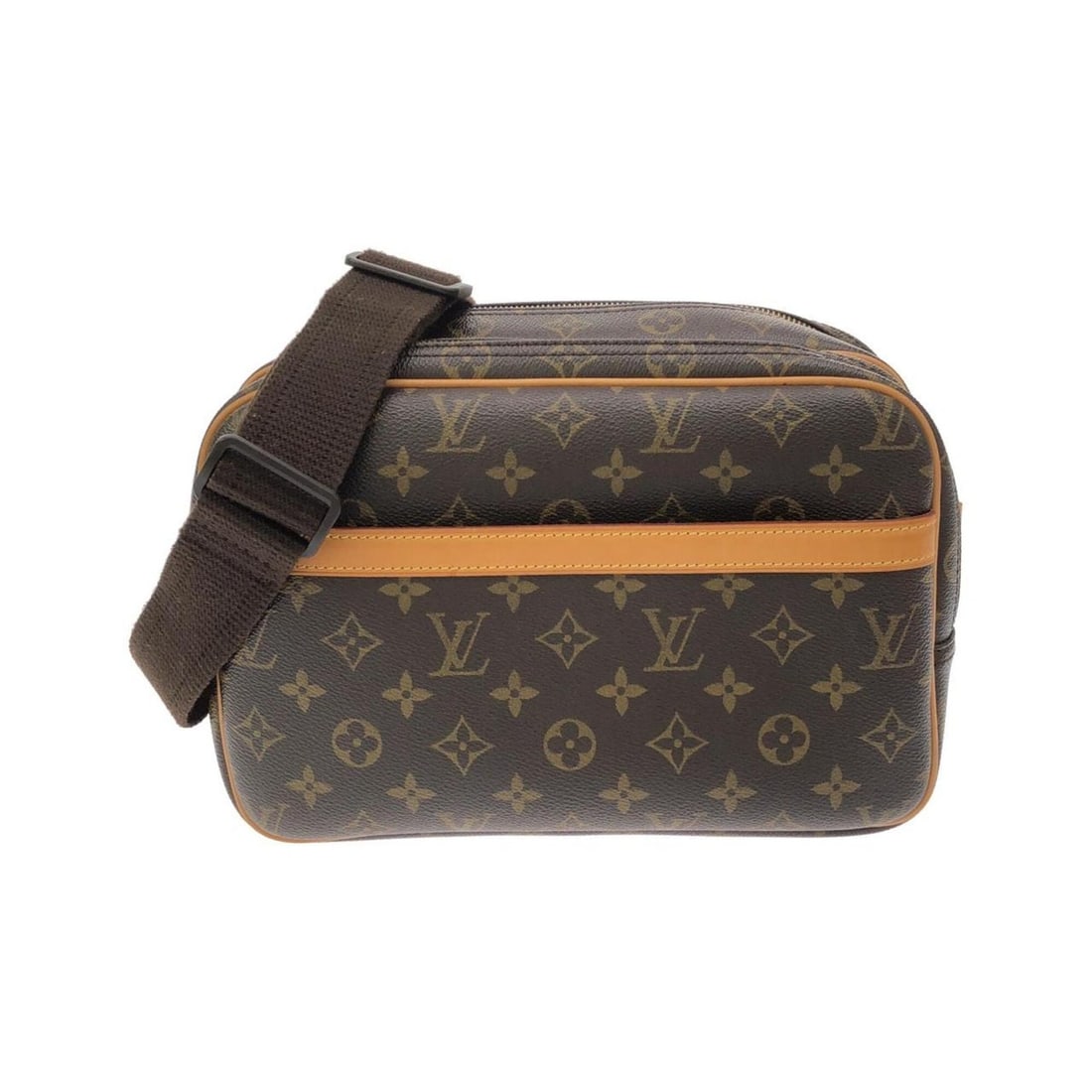 Louis Vuitton Monogram Reporter 28cm M45254 Shoulder Bag: --- Catalog ---Category: SizeSize (HxWxD): 20cm x 28cm x 14cm / 7.87'' x 11.02'' x 5.51''Category: DesignType: Shoulder bagColor: MarronGender: Men,WomenMaterial: Coated canvas Hardware Color: