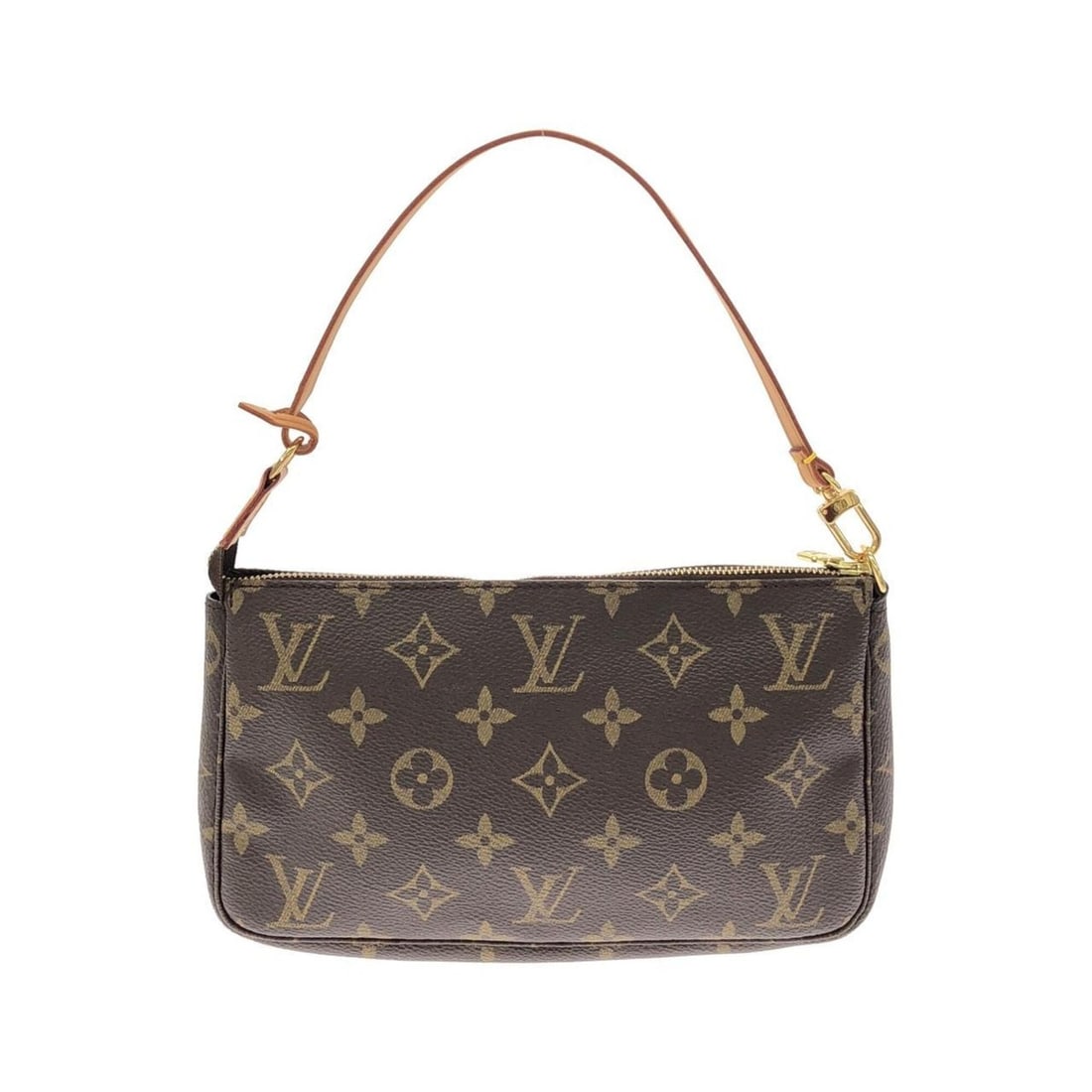 Louis Vuitton Monogram Pochette Accessoires M51980 Accessory Pouch: --- Catalog ---Category: SizeSize (HxWxD): 13cm x 22cm x 4cm / 5.11'' x 8.66'' x 1.57''Category: DesignType: Pochette, PouchColor: MarronGender: WomenMaterial: Coated canvas Hardware Color: GoldCatego