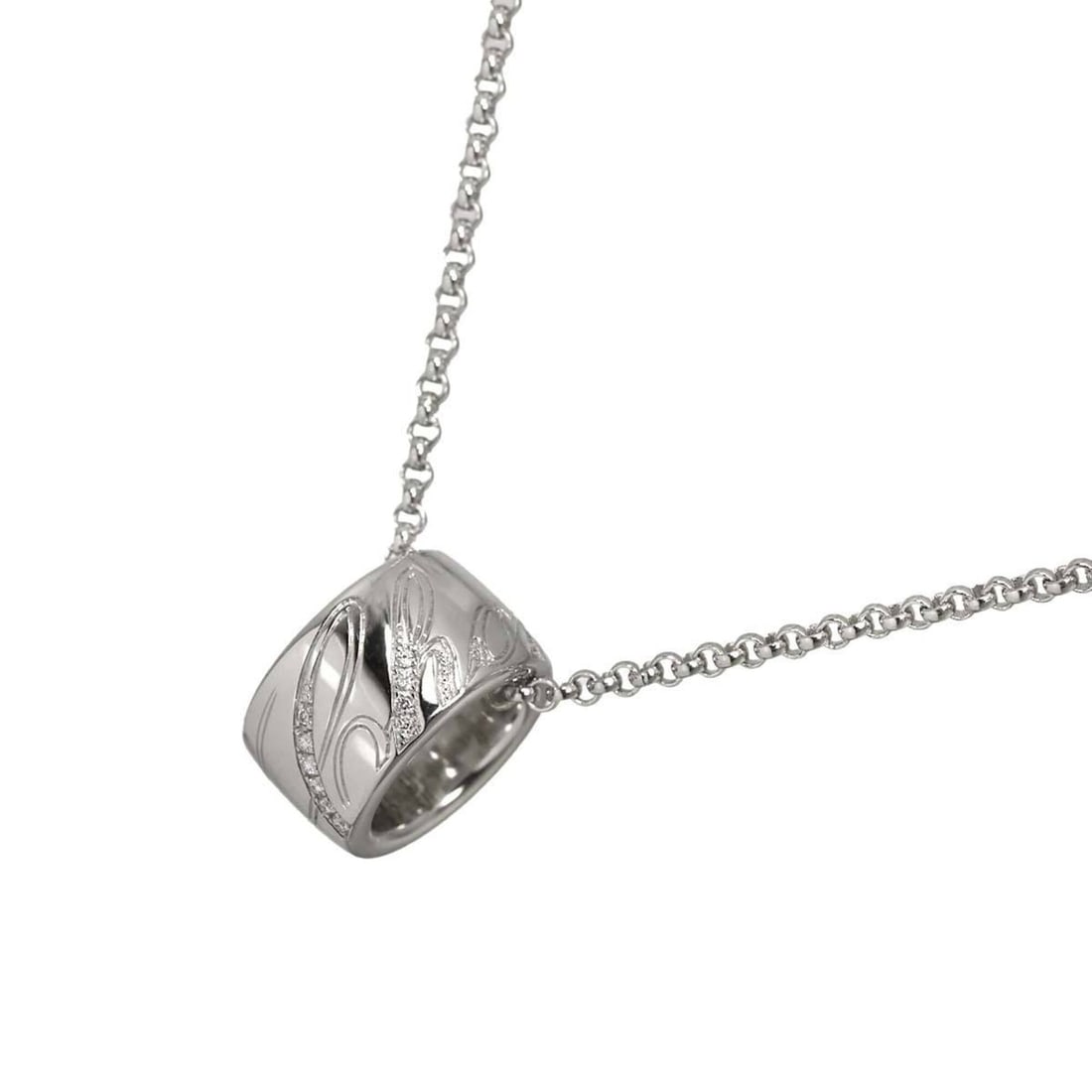 Chopard Dissimo Diamond Necklace, 42cm, 18K WG (White Gold 750) (1 of 12)
