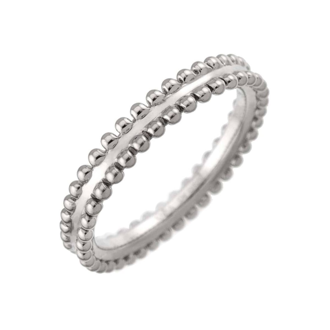 Van Cleef & Arpels Ester #50 Ring, 3.2mm wide, Platinum (VCA Ring): --- Catalog ---Category: SizeUS Size: 5.5Brand Size: 50Category: DesignType: Band ringGender: WomenMaterial: Platinum 950Category: GeneralBrand: Van Cleef & Arpels--- Item List ---Section: ConditionRa