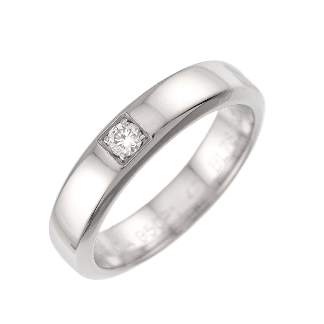 Van Cleef & Arpels VAC Toujours Diamond Ring #47, 4mm wide, Platinum.: --- Catalog ---Category: SizeUS Size: 4Brand Size: 47Category: DesignType: Band ringGender: WomenMaterial: Platinum 950Category: GeneralBrand: Van Cleef & Arpels--- Item List ---Section: ConditionRank