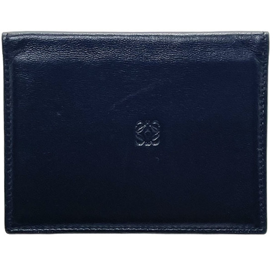 Loewe Anagram Card Case, Nappa Leather, Black, Bi-fold, Business Holder, IC ID Pass Case (1 of 14)