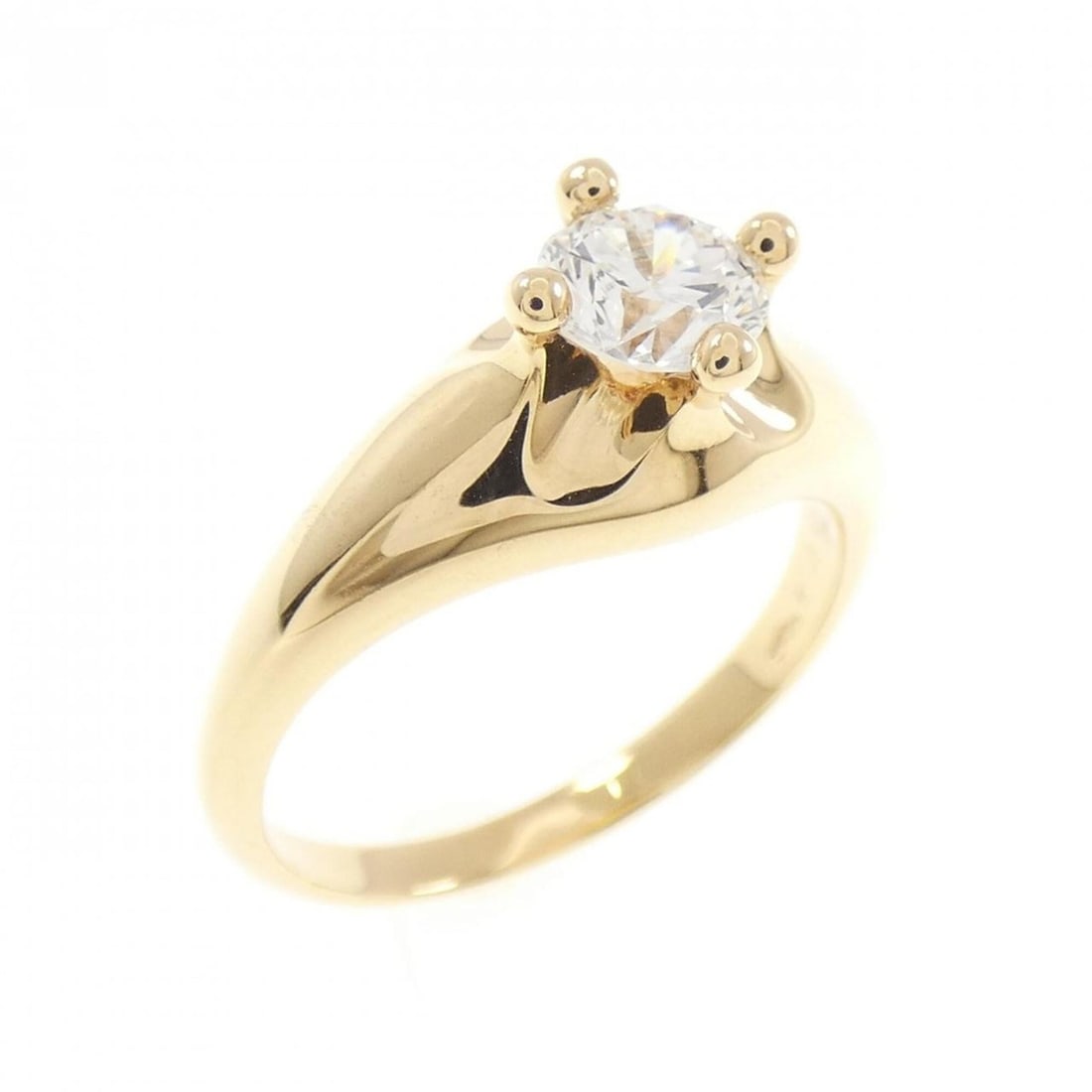 Bvlgari Corona Ring 0.51CT E VS1: --- Catalog ---Category: SizeJP Size: 10.0US Size: 5.5Category: DesignType: Band ringStone: DiamondGender: WomenMaterial: Yellow gold (18K)Category: GeneralBrand: Bvlgari--- Item List ---Section: Cond