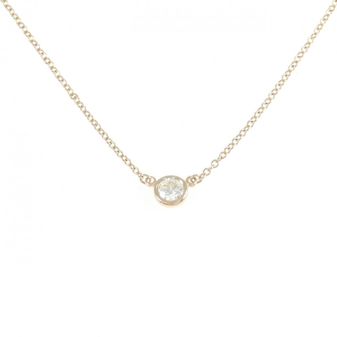 Tiffany & Co. By the Yard Necklace 0.20CT H VVS2 3EXT: --- Catalog ---Category: SizePendant Size: 4.7mm / 0.18''Neck Circumference: 41 cm / 16.14''Category: DesignStone: DiamondGender: WomenMaterial: Pink gold (18K)Necklace Type: NecklaceCategory:
