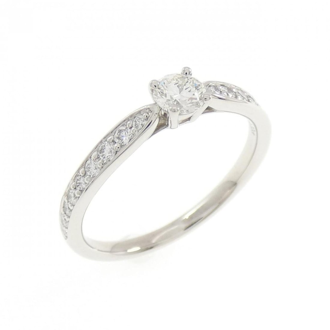 Tiffany Harmony Ring 0.22CT I VVS2 3EXT: --- Catalog ---Category: SizeJP Size: 12.0US Size: 6.5Category: DesignType: Band ringStone: DiamondGender: WomenMaterial: Platinum 950Category: GeneralBrand: Tiffany--- Item List ---Section: