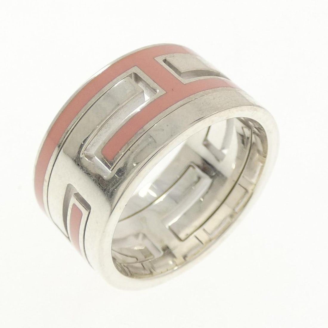 Hermes Move H Ring: --- Catalog ---Category: SizeUS Size: 6.5Brand Size: 53Category: DesignType: Band ringColor: SilverGender: WomenMaterial: Silver 925Category: GeneralBrand: Hermes--- Item List ---Section: