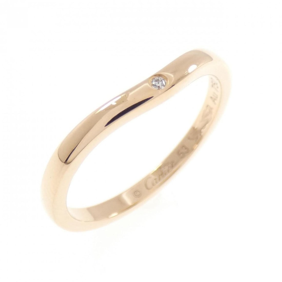 Cartier Ballerina 3P Ring: --- Catalog ---Category: SizeUS Size: 6.5Brand Size: 53Category: DesignType: Band ringColor: Pink goldStone: DiamondGender: WomenMaterial: Pink gold (18K)Category: GeneralMPN: B4098600Brand: