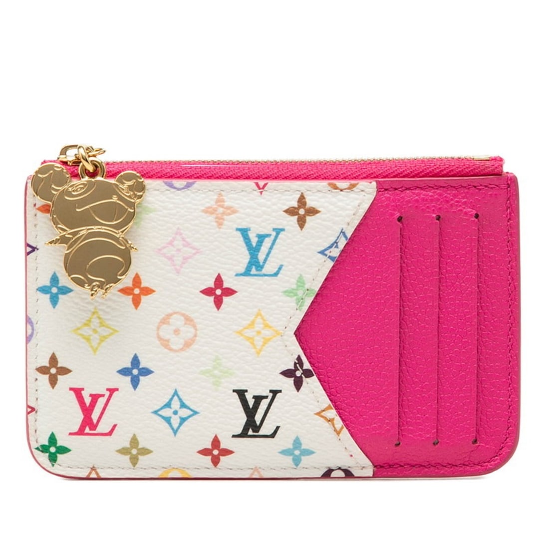 Louis Vuitton x TM Monogram Multicolor Empreinte Portecarte Romy Fragment Case, Business Card: --- Catalog ---Category: DesignType: Card caseColor: Pink, WhiteGender: WomenMaterial: PVC , Leather Category: GeneralLine: EmpreinteBrand: Louis VuittonCategory: Physical PropertiesSize (HxWxD):