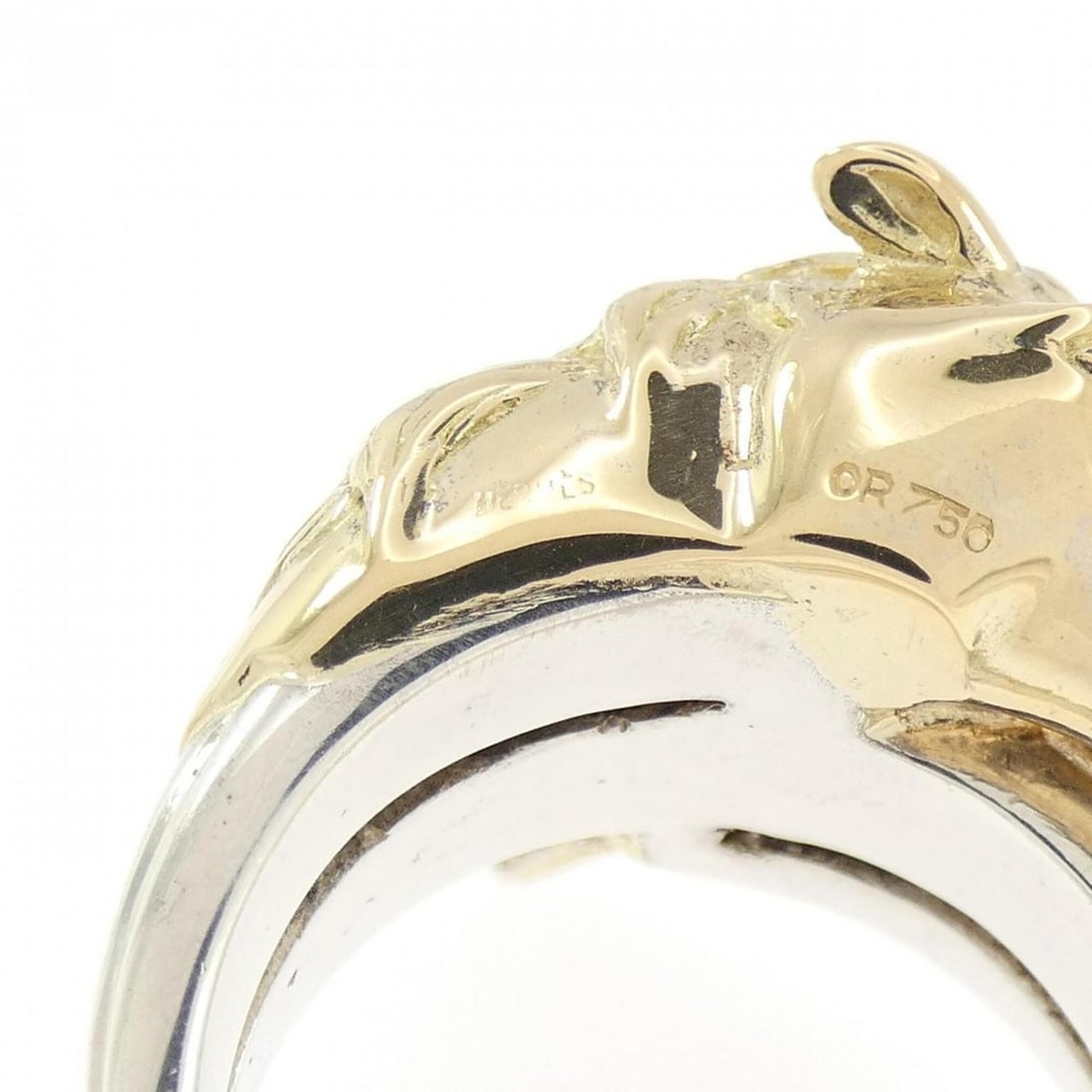 Hermes 925 750YG Ring - 4