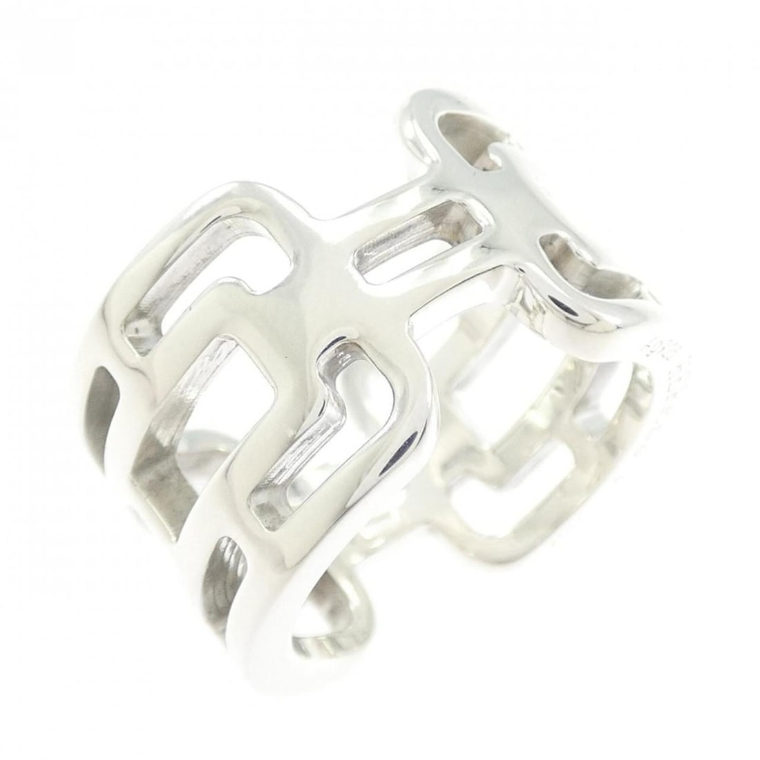 Hermes 925 Ring: --- Catalog ---Category: SizeUS Size: 6Brand Size: 51Category: DesignType: Band ringColor: SilverGender: WomenMaterial: Silver 925Category: GeneralMPN: H105635BBrand: Hermes--- Item List ---Section: C