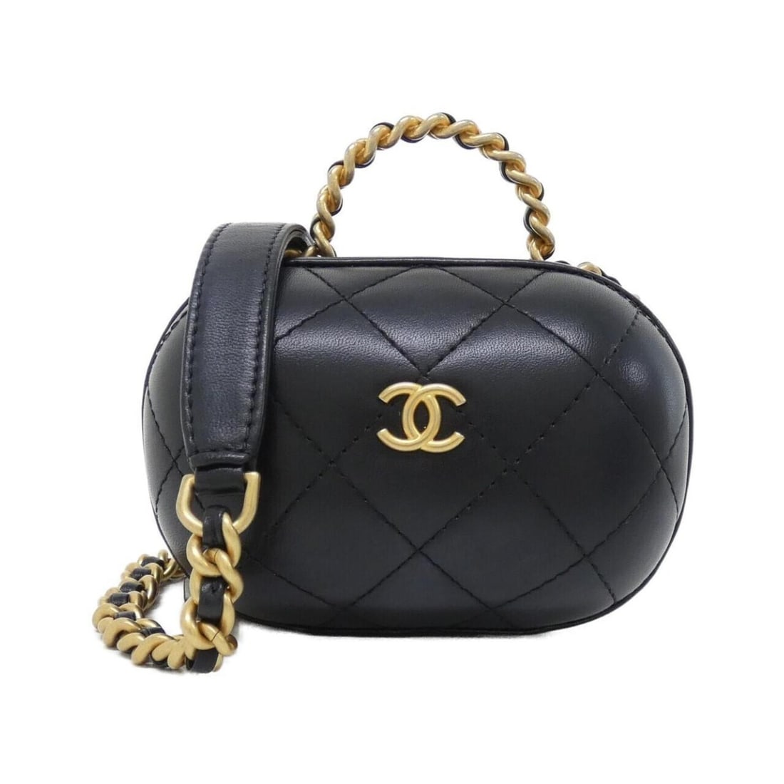 Chanel AP2699 handbag: --- Catalog ---Category: SizeSize (HxWxD): 9cm x 14cm x 9cm / 3.54'' x 5.51'' x 3.54''Category: DesignType: HandbagColor: BlackGender: WomenMaterial: Leather Leather/Fur Type: LambskinCategory: