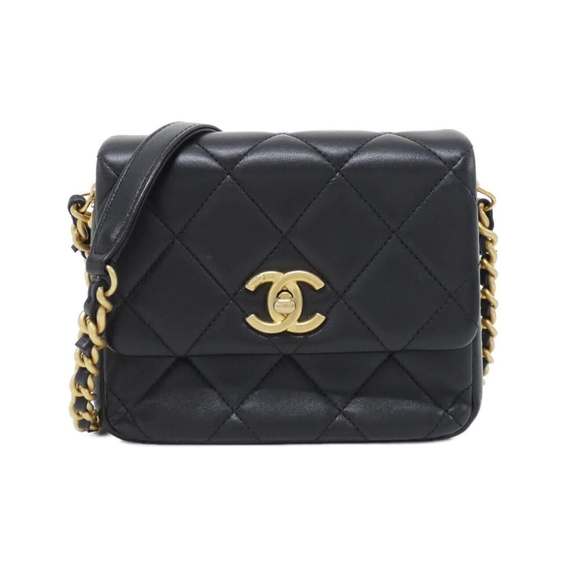Chanel AS2733 Shoulder Bag: --- Catalog ---Category: SizeSize (HxWxD): 13.5cm x 16.5cm x 5.5cm / 5.31'' x 6.49'' x 2.16''Category: DesignType: Shoulder bagColor: BlackGender: WomenMaterial: Leather Leather/Fur Type: