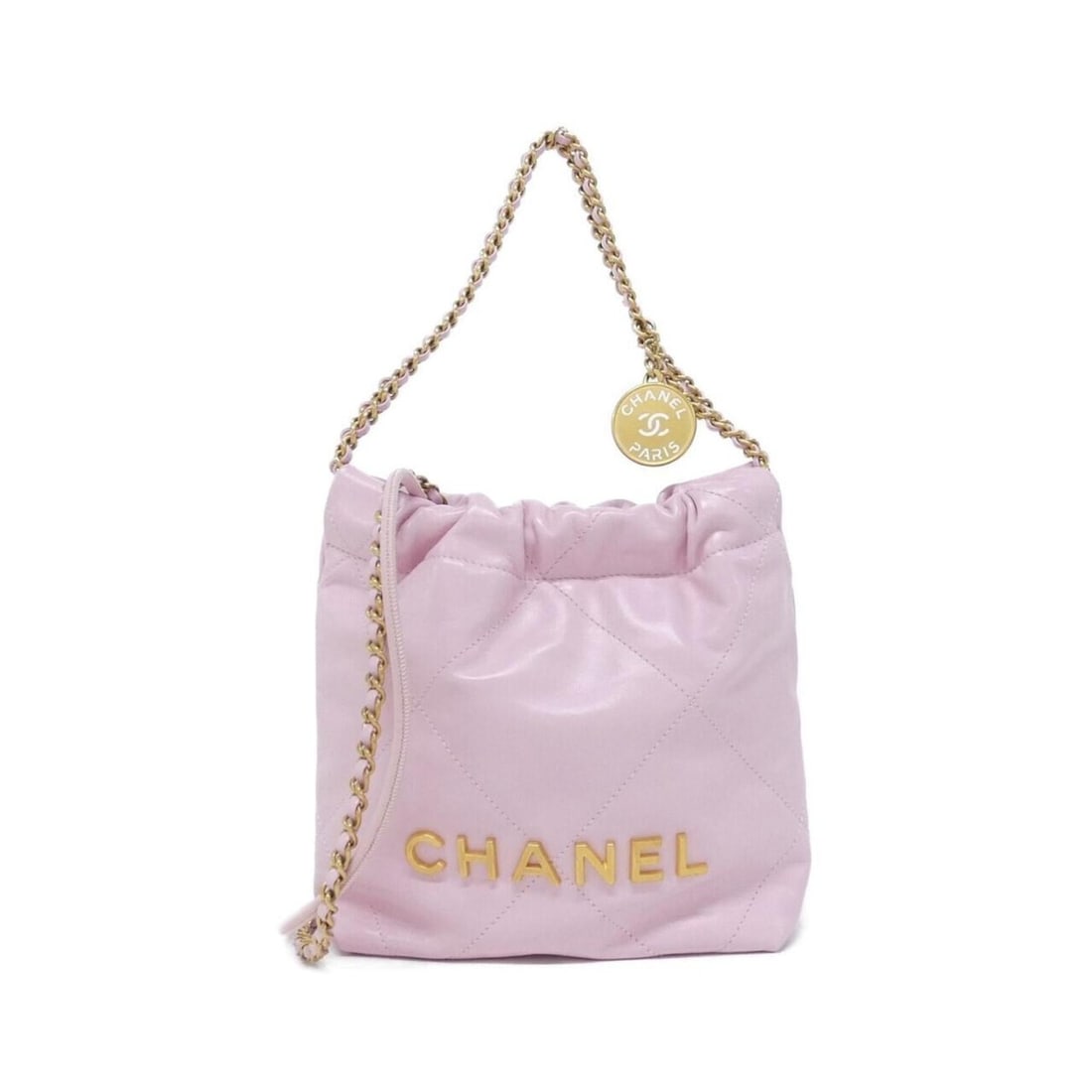 Chanel 22 Line MINI AS3980 Handbag: --- Catalog ---Category: SizeSize (HxWxD): 19cm x 18cm x 6cm / 7.48'' x 7.08'' x 2.36''Category: DesignType: HandbagColor: PinkGender: WomenMaterial: Leather Leather/Fur Type: CalfskinCategory: