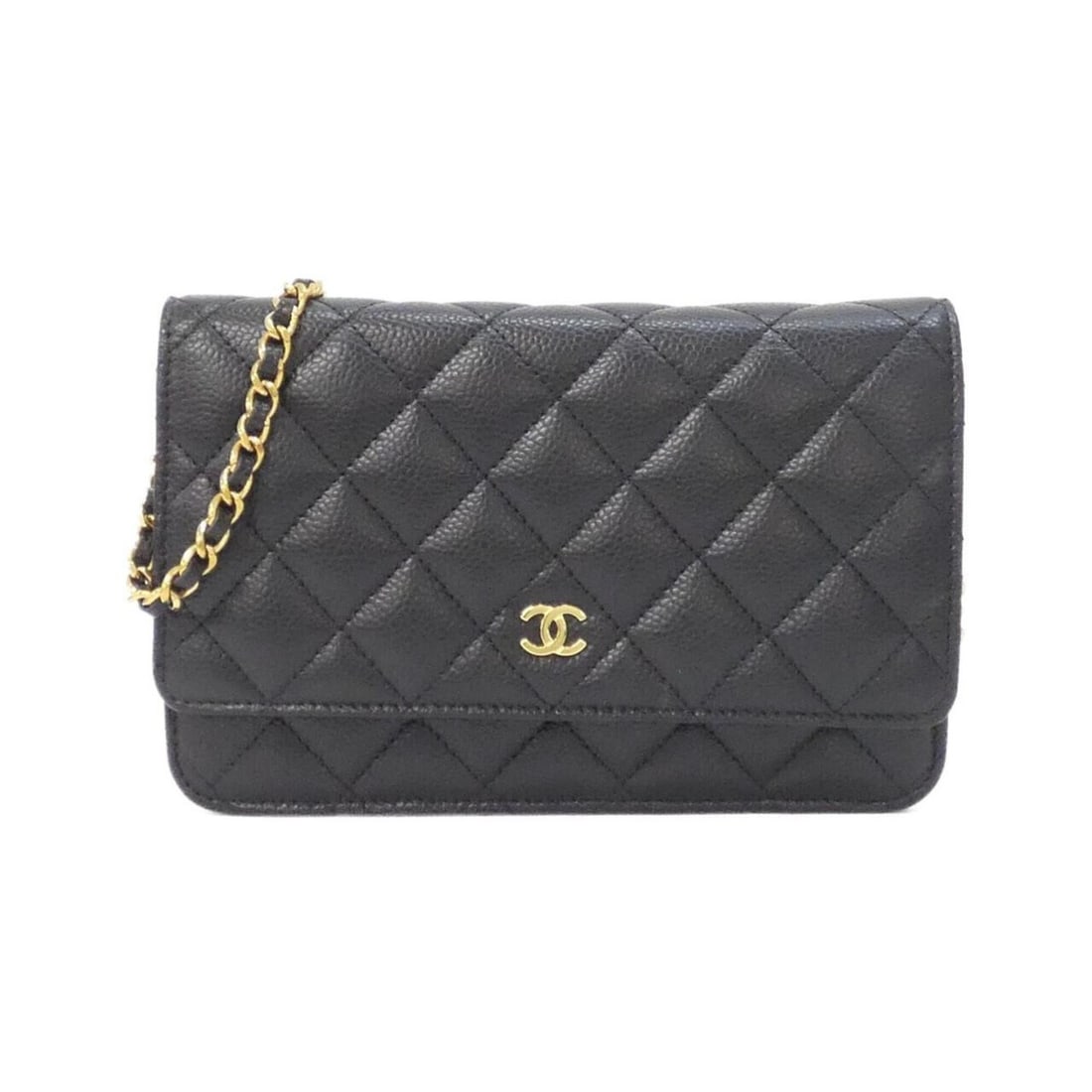 Chanel Timeless Classic Line AP0250 Wallet Chain: --- Catalog ---Category: SizeSize (HxWxD): 12cm x 19cm x 4cm / 4.72'' x 7.48'' x 1.57''Category: DesignType: Chain/Shoulder walletColor: BlackGender: WomenMaterial: Grained Calfskin Category: GeneralM