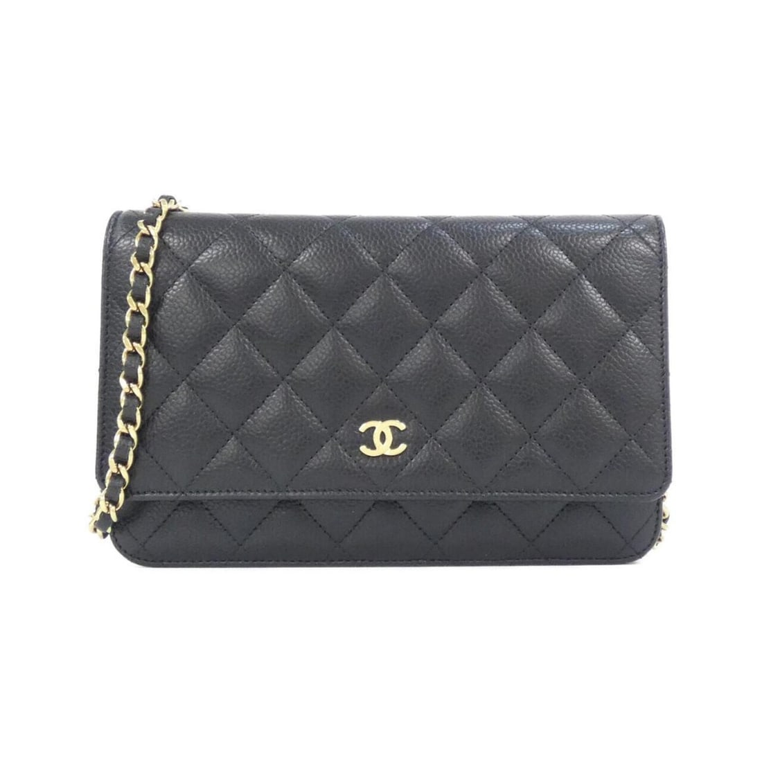 Chanel Timeless Classic Line AP0250 Wallet Chain: --- Catalog ---Category: SizeSize (HxWxD): 12cm x 19cm x 4cm / 4.72'' x 7.48'' x 1.57''Category: DesignType: Chain/Shoulder walletColor: BlackGender: WomenMaterial: Grained Calfskin Category: GeneralM