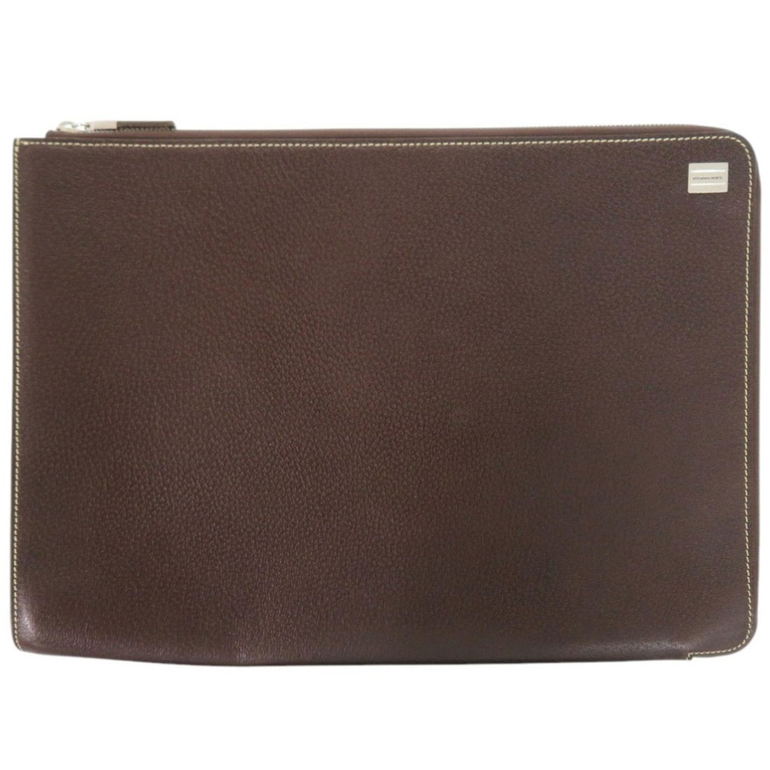 Burberry Nova Check Leather Brown Clutch Bag (0653) - Men's: --- Catalog ---Category: SizeSize (HxWxD): 28cm x 39cm x 4cm / 11.02'' x 15.35'' x 1.57''Category: DesignType: Clutch bagColor: BrownGender: MenMaterial: Leather Category: GeneralBrand: Burberry--- It