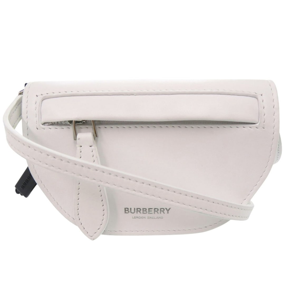 Burberry Mini Olympia Micro Shoulder Bag, Calfskin, White, 1287BURBERRY: --- Catalog ---Category: SizeSize (HxWxD): 8.5cm x 13cm x 3.5cm / 3.34'' x 5.11'' x 1.37''Category: DesignType: Shoulder bagColor: WhiteGender: WomenMaterial: Leather Leather/Fur Type: CalfskinCategor