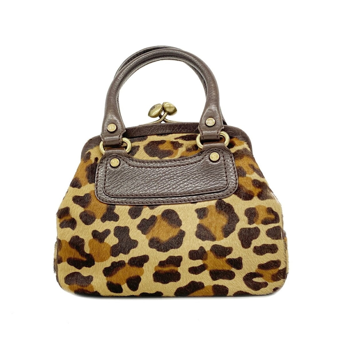 Celine handbag, leopard print, calfskin, brown, women's, P3538385: --- Catalog ---Category: SizeSize (HxWxD): 17.5cm x 21.5cm x 7.5cm / 6.88'' x 8.46'' x 2.95''Category: DesignType: HandbagColor: BrownGender: WomenHardware Color: GoldCategory: GeneralBrand: Celine---