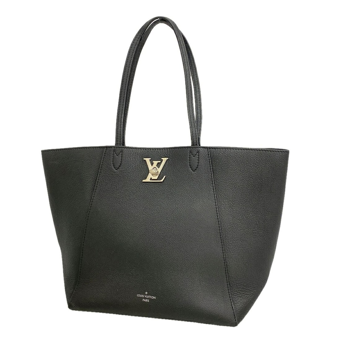 Louis Vuitton Tote Bag, Taurillon Leather, Lockme Cabas, M42291, Noir (Women's), P3538341: --- Catalog ---Category: SizeSize (HxWxD): 28cm x 27cm x 16cm / 11.02'' x 10.62'' x 6.29''Category: DesignType: Tote bagColor: NoirGender: WomenCategory: GeneralMPN: M42291Brand: Louis Vuitton--- Item