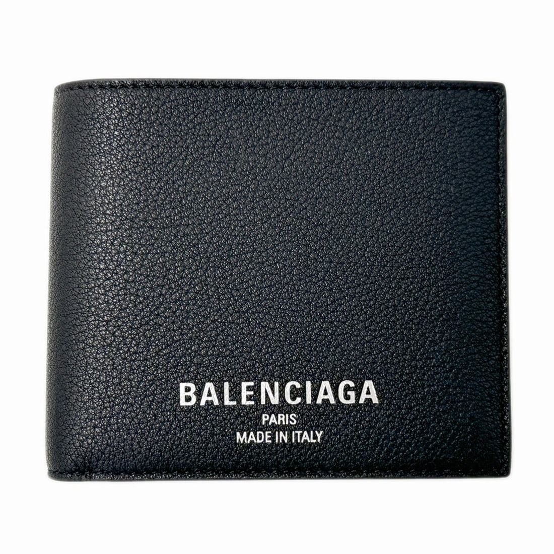 Balenciaga BALENCIAGA Wallet for Women and Men, Brand Name, Bi-fold Wallet, Leather, Black, 811910, (1 of 11)