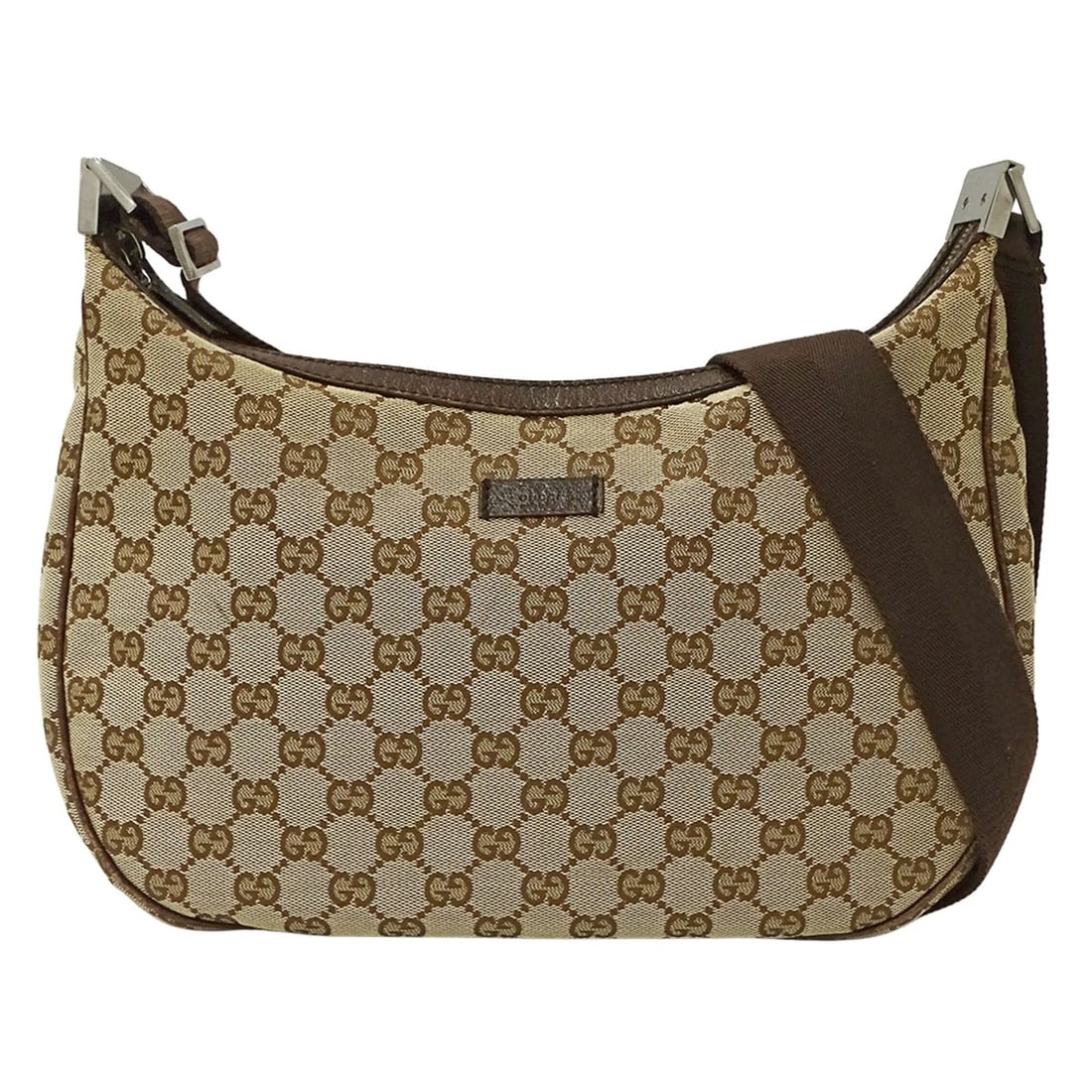 Gucci GUCCI Women's Handbag, Brand Shoulder Bag, GG Canvas, Beige/Brown, 122790: --- Catalog ---Category: SizeSize (HxWxD): 20cm x 31cm x 5cm / 7.87'' x 12.2'' x 1.96''Category: DesignType: Handbag, Shoulder bagColor: Beige brownGender: WomenMaterial: GG canvas Category: GeneralMP