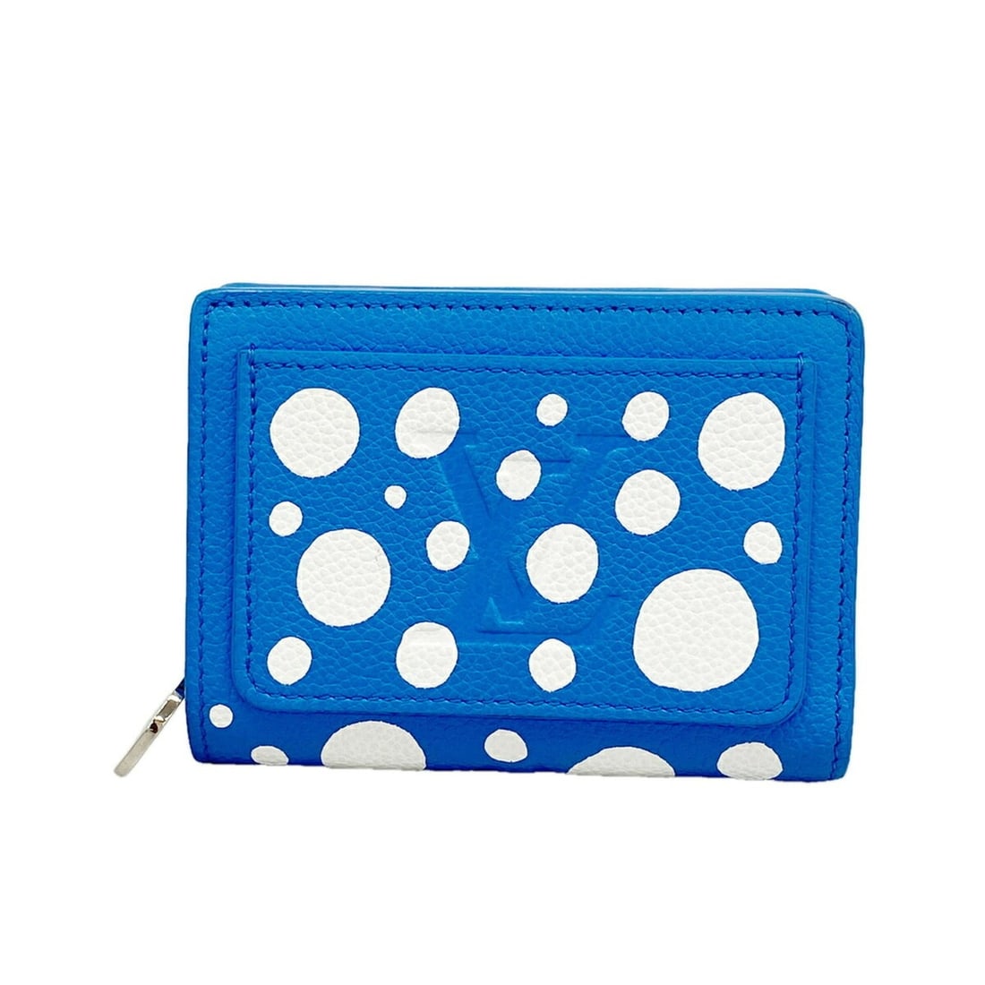 Louis Vuitton Monogram Empreinte Wallet, Yayoi Kusama, Portefeuille M82104 Blue, Women's P3583310: --- Catalog ---Category: SizeSize (HxWxD): 8.5cm x 11.5cm x 2.5cm / 3.34'' x 4.52'' x 0.98''Category: DesignType: Wallet (bi-fold)Color: BlueGender: WomenCategory: GeneralMPN: M82104Brand: Louis Vuitt