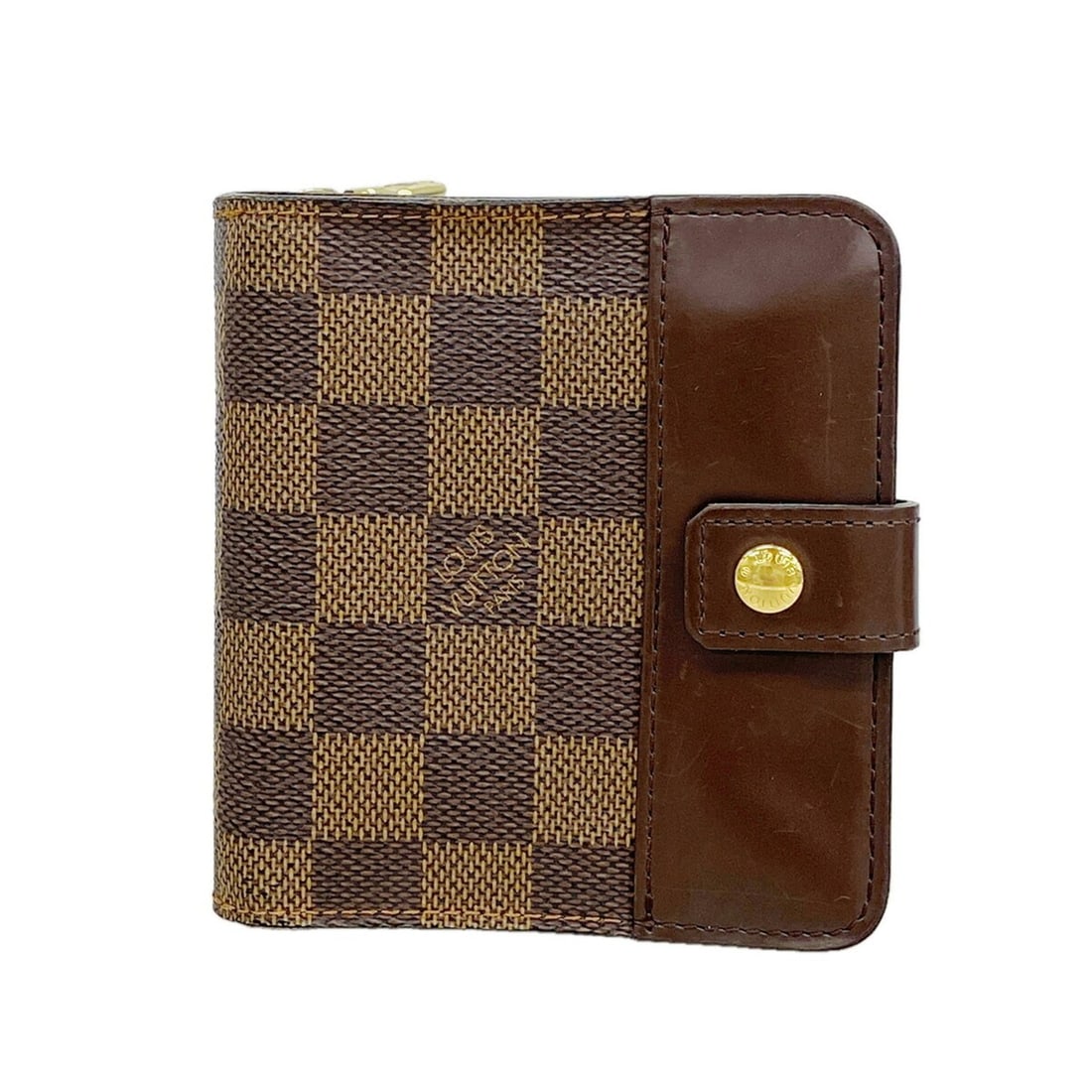 Louis Vuitton Damier Compact Zip Wallet N61668 Ebene Women's P3563327: --- Catalog ---Category: SizeSize (HxWxD): 11cm x 10.5cm x 3cm / 4.33'' x 4.13'' x 1.18''Category: DesignType: Wallet (bi-fold)Color: EbeneGender: WomenCategory: GeneralMPN: N61668Brand: Louis Vuitton