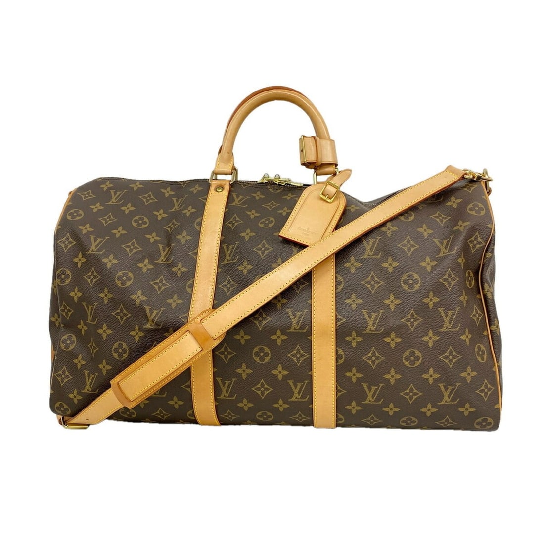 Louis Vuitton Bag/Boston Bag Monogram Keepall Bandoulière 50 M41416 Brown Men's/Women's P3562792: --- Catalog ---Category: SizeSize (HxWxD): 28.5cm x 51cm x 22cm / 11.22'' x 20.07'' x 8.66''Category: DesignType: Boston bagColor: BrownGender: Men,WomenCategory: GeneralMPN: M41416Brand: Louis Vuitto