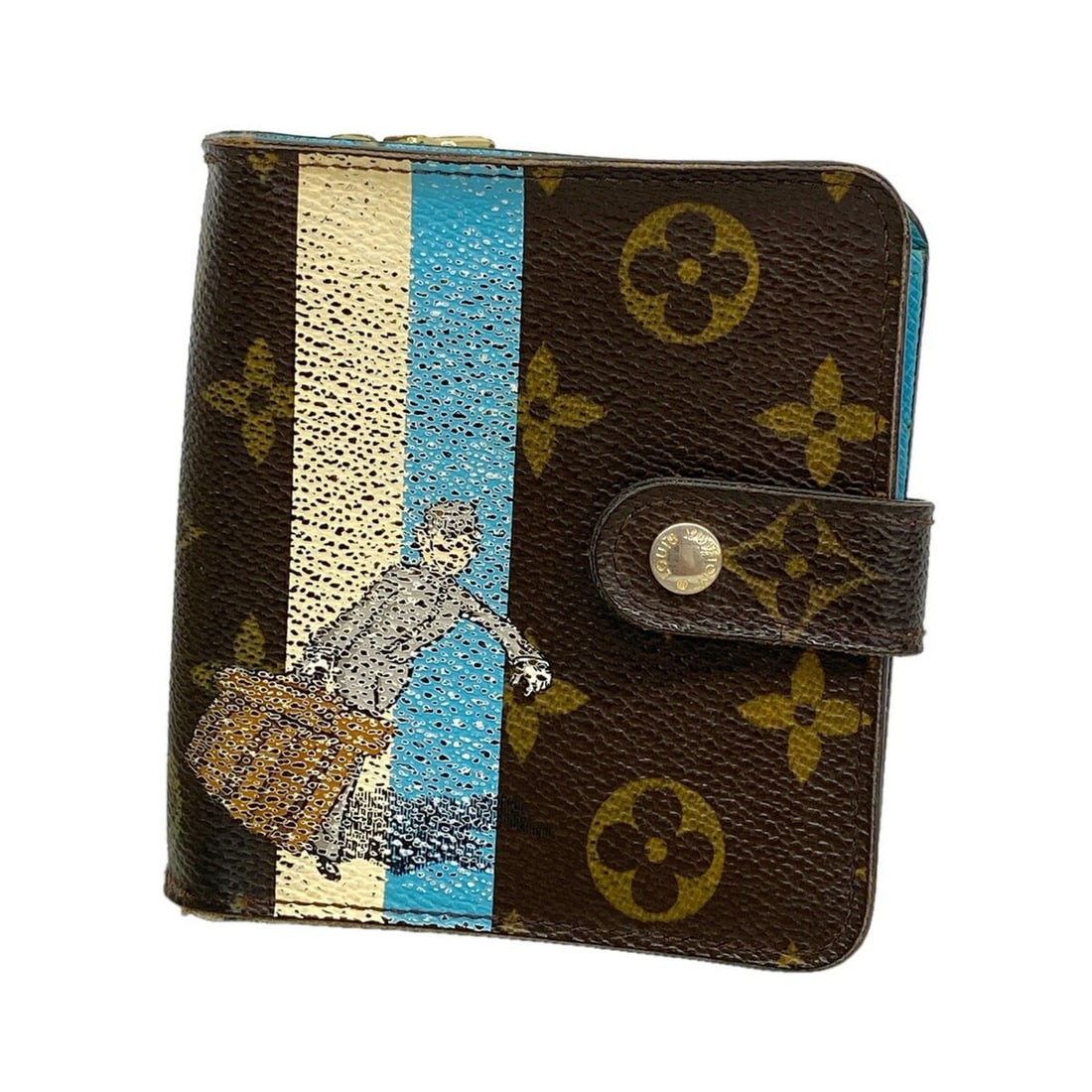 Louis Vuitton Monogram Groom Compact Zip Wallet M60036 Blue Women's P3562117: --- Catalog ---Category: SizeSize (HxWxD): 11cm x 10cm x 3cm / 4.33'' x 3.93'' x 1.18''Category: DesignType: Wallet (bi-fold)Color: BlueGender: WomenCategory: GeneralMPN: M60036Brand: Louis Vuitton---